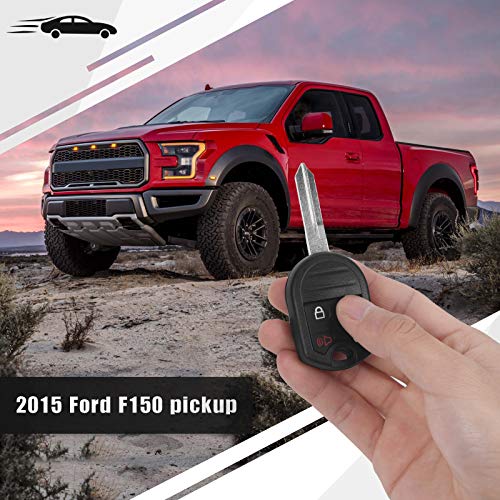 Car Key Fob Fit for Ford 2011-2014 F150 Pick-up, 2011-2016 F250/ F350/ F-450/ F-550/ F-650/ F-750, 2015 Flex Push to Start Ignition Key Smart Self-Programming Entry Remote OEM (CWTWB1U793)