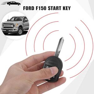 Car Key Fob Fit for Ford 2011-2014 F150 Pick-up, 2011-2016 F250/ F350/ F-450/ F-550/ F-650/ F-750, 2015 Flex Push to Start Ignition Key Smart Self-Programming Entry Remote OEM (CWTWB1U793)