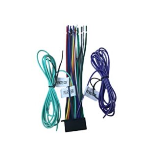 IMC Audio Aftermarket Install Wire Harness Power Plug Radio Replace Compatible with Select JVC Stereos Models KWM730BT KWM740BT KWV820BT KWV830BT KWV840BT KWV850BT Plugs into Back of Select JVC