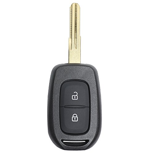 Keyecu Remote Key Shell Case Fob for Renault Duster Trafic Clio 4 Master 3 Logan Dokker