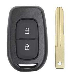 Keyecu Remote Key Shell Case Fob for Renault Duster Trafic Clio 4 Master 3 Logan Dokker