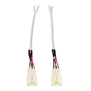 red wolf update car dash tweeter speaker wiring harness connector for select toyota tundra 2007-2019, sequoia 2001-2019, sienna 2004-2010 with jbl only 2pcs