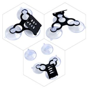 HSTECH 10 Pcs Radar Detectors Suction Cups for Clear Cobra Escort and Beltronics Radar Detector Mount