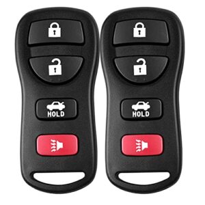 remote key replacement for fccid: kbrastu15 cwtwb1u733 fits for 2003 2004 2005 2006 2007 2008 2009 nissan 350z altima nissan armada maxima murano quest/ 2007-2015 nissan sentra versa keyless entry