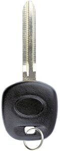 keylessoption replacement uncut ignition chipped key transponder blank for toyota dot chip