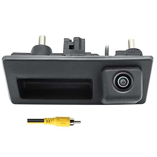 Vehicle HD 720P Backup Camera for Audi A4L A5 A3 Q3 Q5 RS6 for VW Passat Tiguan Jetta Sharan Touareg Lavida Skoda, Car Rear View Trunk Handle Camera