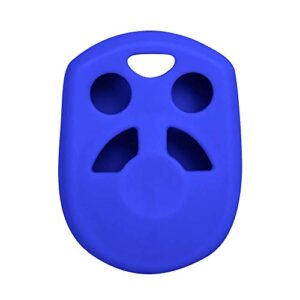 Keyless2Go Replacement for Silicone Cover Protective Case for 4 Button Remote Keys CWTWB1U722 OUCD6000022 (1 Pack) - Blue