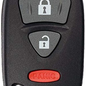 KeylessOption Keyless Entry Remote Control Car Key Fob Transmitter Alarm for Suzuki SX4 07-09, Grand Vitara 06-12 KBRTS005