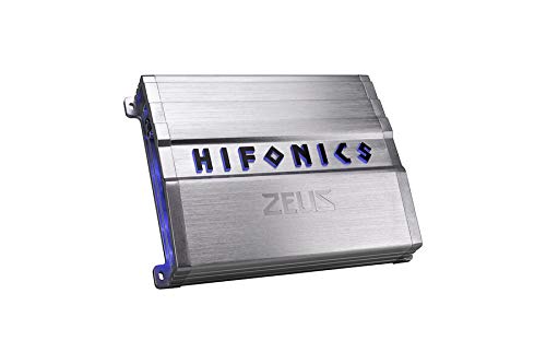 Hifonics ZG-600.4 600W Zeus Gamma Series 4-Channel Car Audio Subwoofer Amplifier with Gravity Magnet Phone Holder