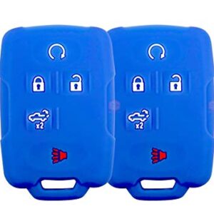 2x New Key Fob Remote Silicone Cover Fit For Select GM Vehicles - M3N-32337100.