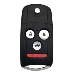 uncut keyless entry remote control car key fob shell case for accord acura mdx acura rdx acura tl acura tsx acura zdx