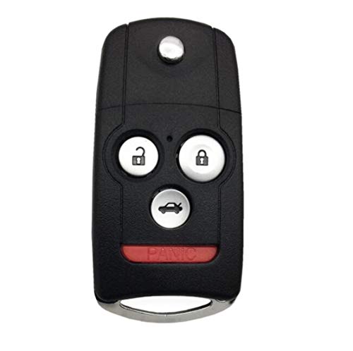 Uncut Keyless Entry Remote Control Car Key Fob Shell Case for Accord Acura MDX Acura RDX Acura TL Acura TSX Acura ZDX