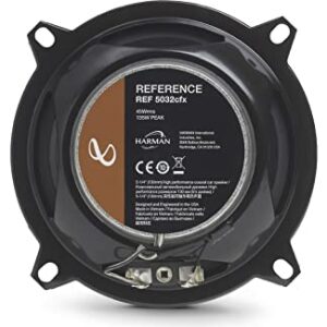 Infinity Reference 5032CFX 5-1/4" 2-Way Car Speakers - Pair,Black