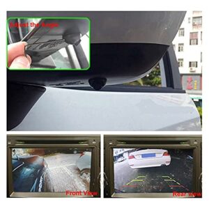 WANSHIDA QiQi Shop 360 Degree Waterproof HD Car Rear View Reverse Night Vision Back Parking Camera High Definition 24mm X 22mm