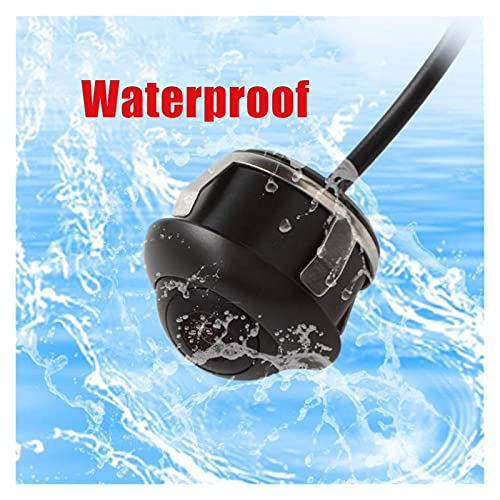 WANSHIDA QiQi Shop 360 Degree Waterproof HD Car Rear View Reverse Night Vision Back Parking Camera High Definition 24mm X 22mm