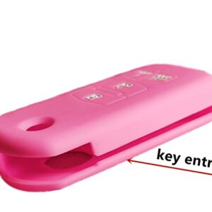 Silicone Rubber Key Fob Cover Compatible with Mazda 3 5 6 Mazda CX-7