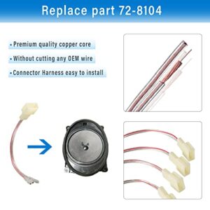 NuIth Car Speaker Wire Harness Connector + Dash Tweeter Speaker Wiring Adapter Toyota Corolla/Camry 2012-2019 Subaru Forester/Impreza 2012-2020 Aftermarket Speaker Cable Plug