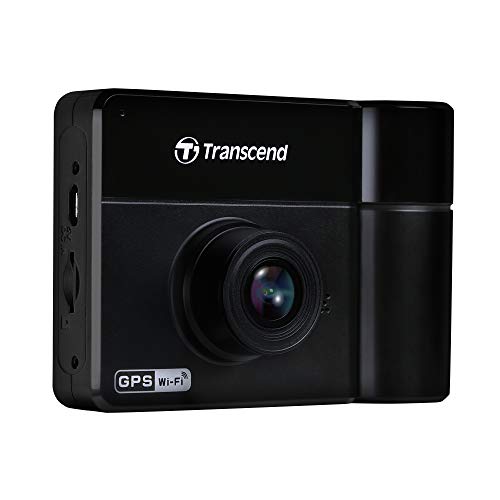 Transcend DrivePro 550 Dual Lens Dash Camera Dashcam TS-DP550B-64G , Black