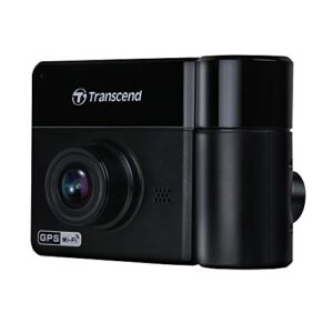 Transcend DrivePro 550 Dual Lens Dash Camera Dashcam TS-DP550B-64G , Black