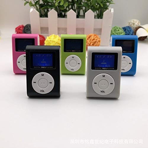 Small Size Portable MP3 Player Mini LCD Screen MP3 Player Music Player Support 32GB TF Card Best Gift