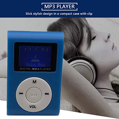 Small Size Portable MP3 Player Mini LCD Screen MP3 Player Music Player Support 32GB TF Card Best Gift
