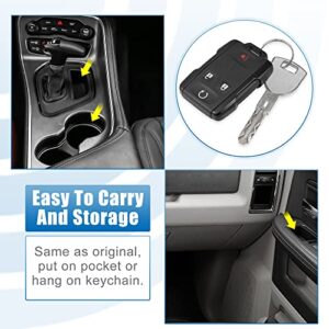 X AUTOHAUX 4 Button Keyless Entry Remote Control Replacement Key Fob Proximity Smart Fob M3N32337100 for Chevrolet Colorado 2015-2021 315MHz