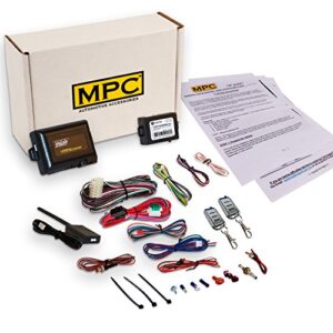 mpc complete remote start with keyless entry kit for 2004-2008 ford f-150 – (2) 4 button remotes