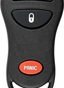 KeylessOption Keyless Entry Remote Control Car Key Fob Replacement for GQ43VT17T, 04686481