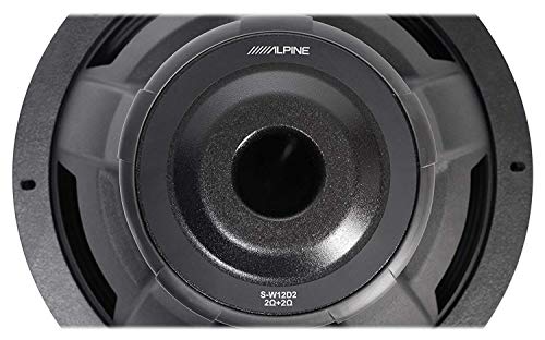 Alpine S-W12D2 S-Series 12" Dual 2-Ohm Subwoofer