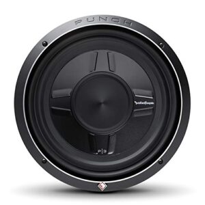 rockford fosgate p3sd4-12 punch p3s 12″ 4-ohm dvc shallow subwoofer