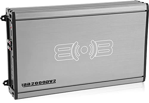 BELVA BB2000Dv2 2000W Max Class D Monoblock BB Series Version 2 Car Amplifier