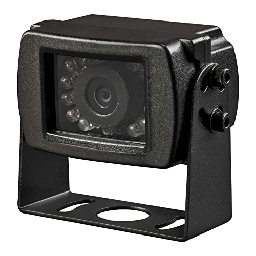 Voyager VCMS172B Super CMOS Color Rear Mount Observation Camera, Black, 12VDC, Waterproof, Built-in Microphone, Electronic Automatic Iris, Mirrored Image Orientation, 600 TV Line Resolution