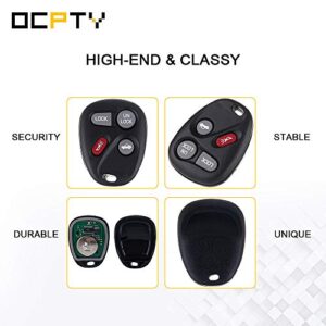 OCPTY 2 X Flip Key Entry Remote Control Key Fob for Chevy for Blazer/for S10/for GMC Sierra 2500/Sonoma/Yukon 1998-2001 for Oldsmobile Bravada 16245100 4 Buttons