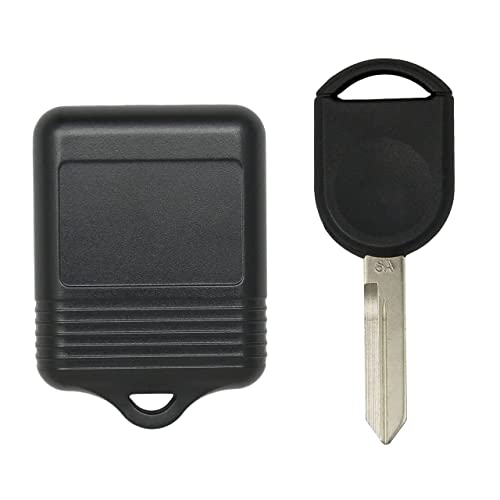 Keyless2Go Replacement for Entry Remote Car Key Fob Vehicles That Use Self-Programming with New Uncut 80 Bit Transponder Ignition Car Key H85