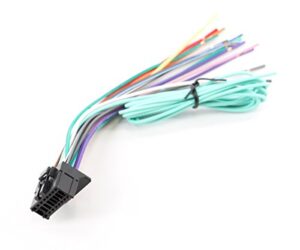 xtenzi 16 pin car radio wire harness compatible with pioneer cd dvd navigation in-dash – xt91007