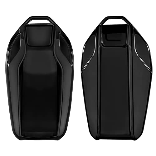 kwmobile Key Cover Compatible with BMW - Black High Gloss