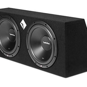 Rockford Fosgate Prime R2-2X12 Dual 12" Subwoofers in Sealed Loaded Enclosure 500-Watts RMS / 1000-Watts Peak