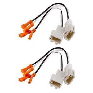 (2) pair of metra 72-8104 speaker wire adapters for select toyota vehicles – 4 total adapters