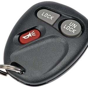 APDTY 24844 Keyless Entry Remote Key Fob Lock Unlock Transmitter (3-Button)