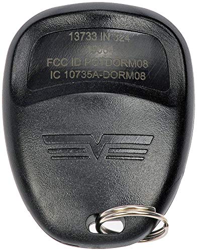 APDTY 24844 Keyless Entry Remote Key Fob Lock Unlock Transmitter (3-Button)