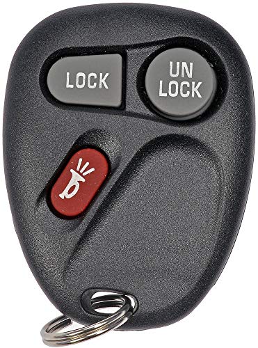 APDTY 24844 Keyless Entry Remote Key Fob Lock Unlock Transmitter (3-Button)