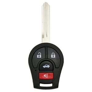 keyless2go replacement for new keyless entry remote car key for nissan sentra vehicles that use cwtwb1u816