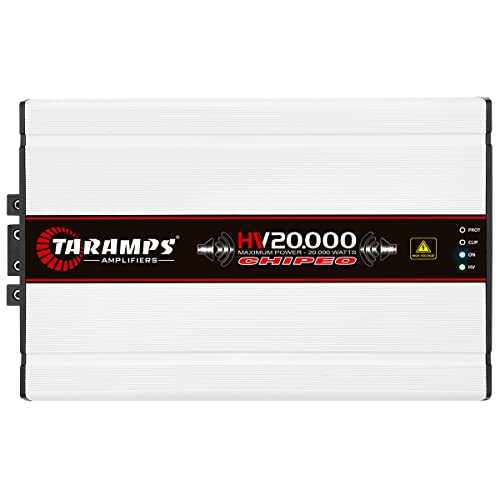 Taramps HV 20000 Chipeo 20000 Watts Rms Car Audio Amplifeir 0.5 Ohm
