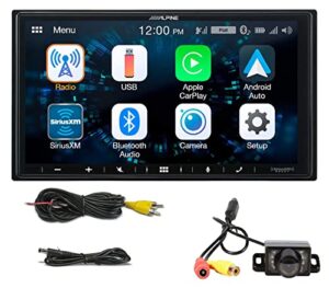 alpine ilx-w650 7″ digital media bluetooth car receiver carplay/android+camera