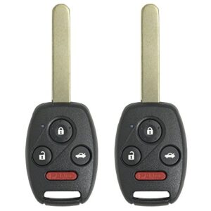 keyless2go replacement for keyless entry car key vehicles that use 4 button n5f-s0084a – 2 pack