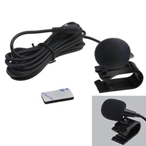 SING F LTD 3.5Mm Car Microphone SUV Stereo External Mic Bluetooth Enabled Stereo GPS DVD Mp5