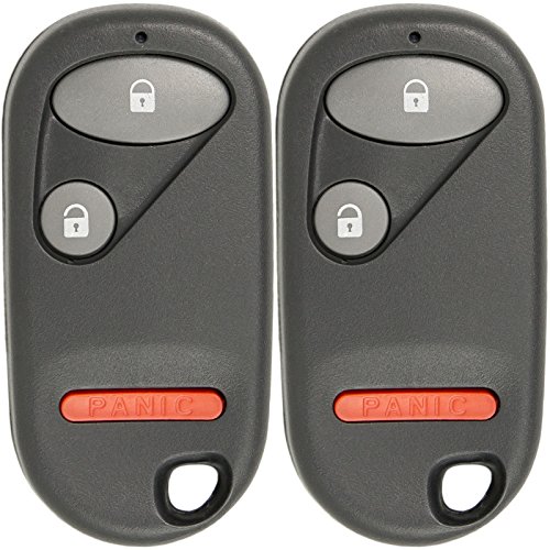 Keyless2Go Replacement for New Keyless Entry Remote Key Fob for Select Civic and Pilot That Use FCC NHVWB1U523 or NHVWB1U521 (2 Pack)