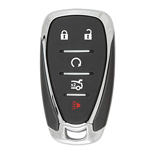 Keyless2Go Replacement for 5 Button Proximity Smart Key for Chevrolet HYQ4EA 13508769