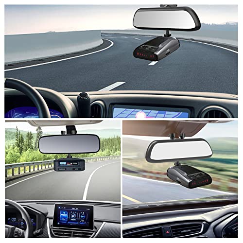 Car Rearview Mirror Radar Detector Mount, Suitable for Uniden Series Rearview Mirror Rod Radar Mount (for Uniden Radar Detector Only)