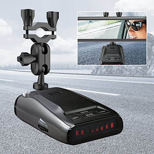 Car Rearview Mirror Radar Detector Mount, Suitable for Uniden Series Rearview Mirror Rod Radar Mount (for Uniden Radar Detector Only)